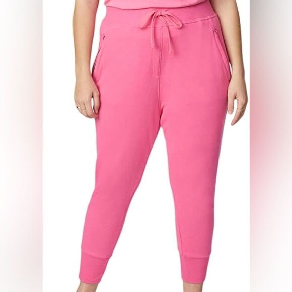 Bandier x Sincerely Jules Bright Rose The Juniper Jogger - Picture 2 of 16